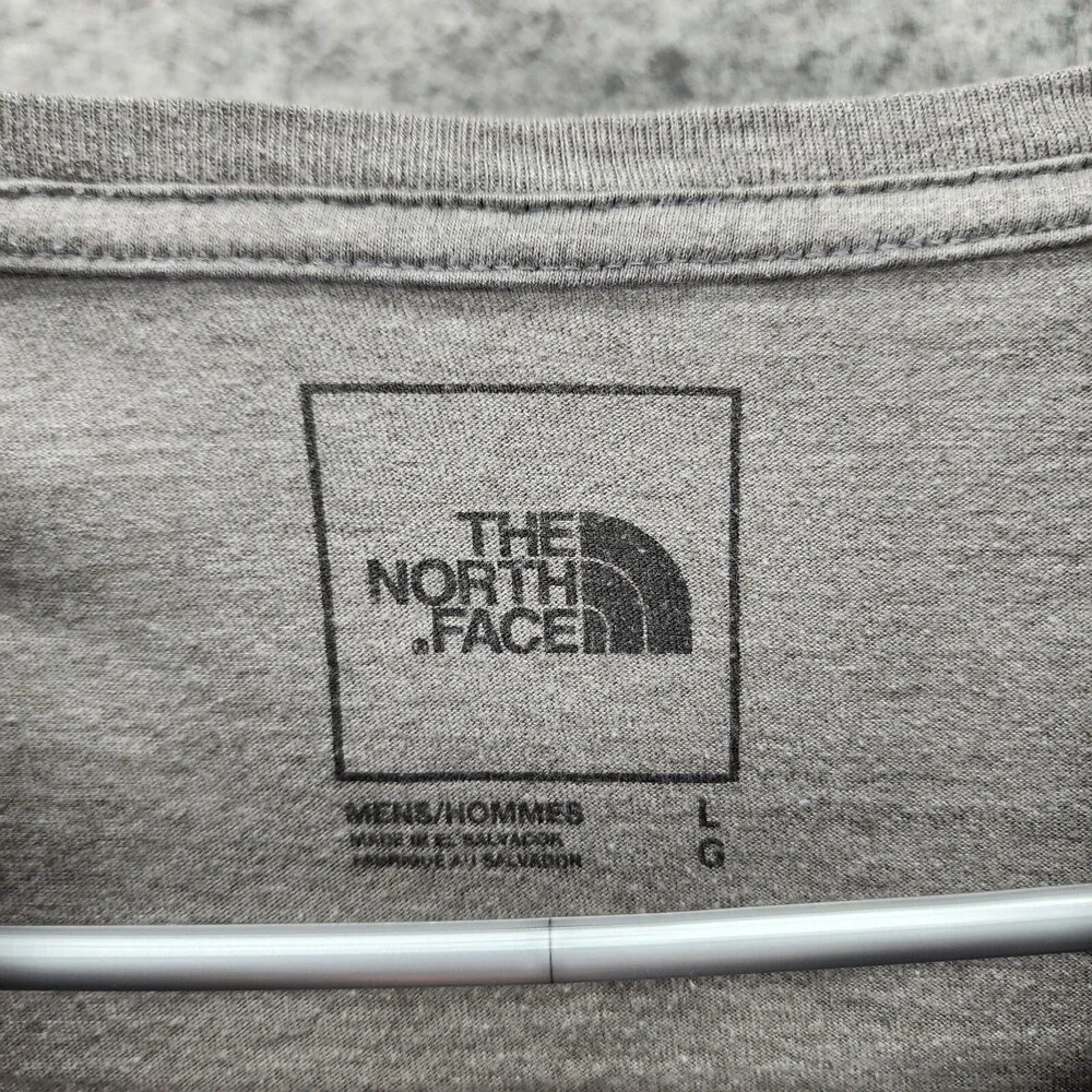 The North Face Shirt Mens Large Short Sleeve Gray